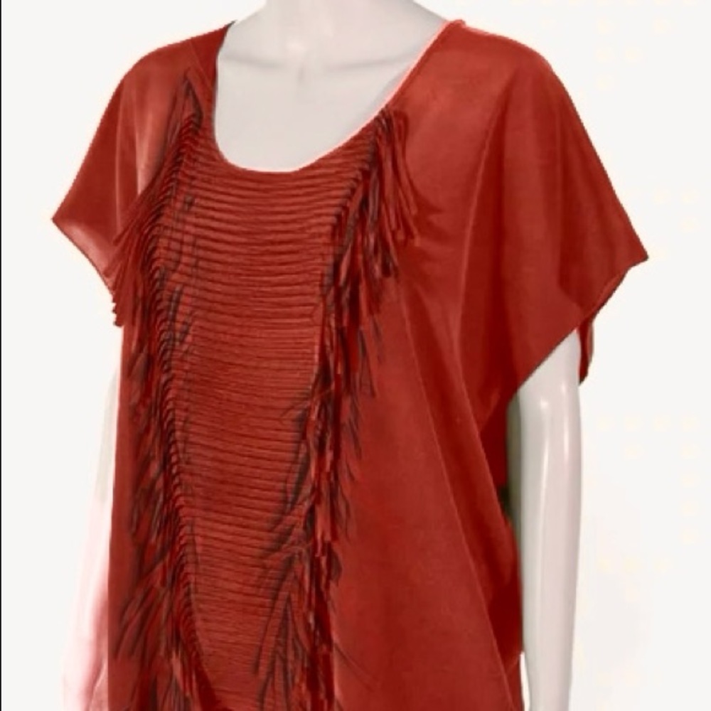 Sachin + Babi Fringe Top